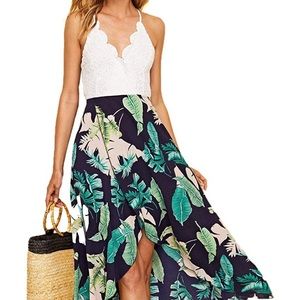 Tropical vacation dress